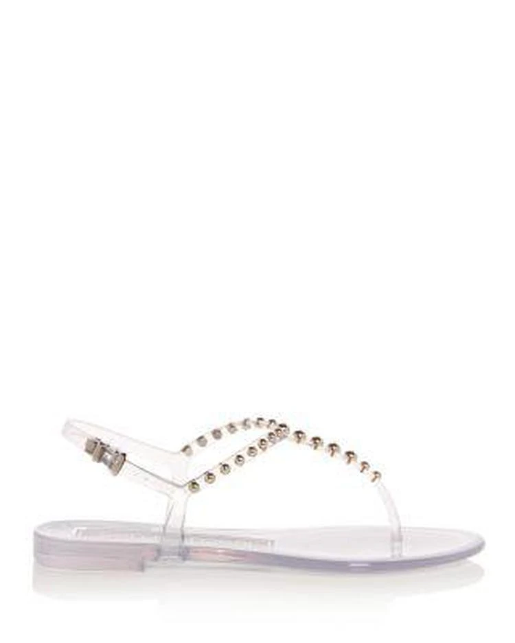 商品Sergio Rossi|Women's Khata Stud T-Strap Sandals,价格¥749,第2张图片详细描述