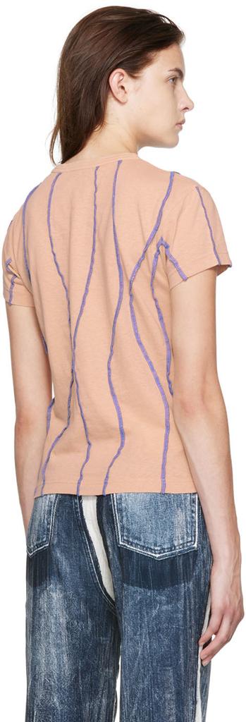 Pink Overlock T-Shirt商品第3张图片规格展示
