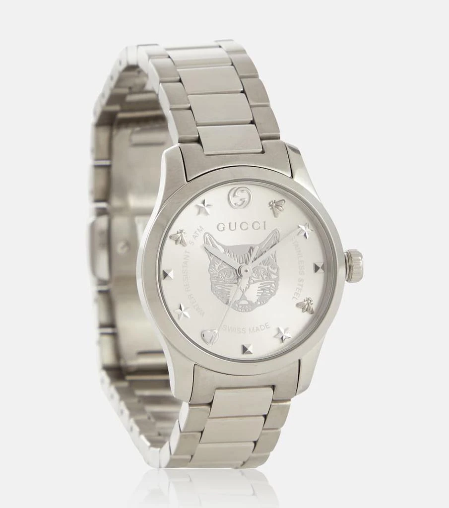 商品Gucci|G-Timeless 27mm stainless steel watch,价格¥8801,第1张图片