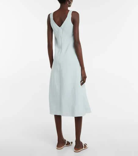 商品Vince|V-neck midi dress,价格¥2516,第3张图片详细描述