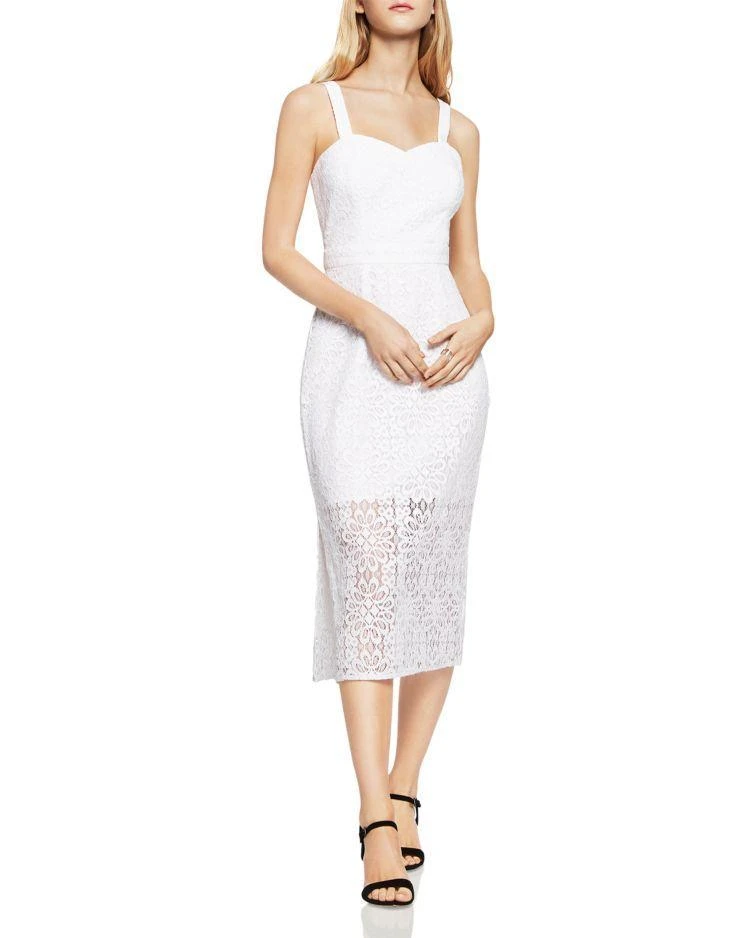 商品BCBG|过膝蕾丝洋装,价格¥212,第1张图片