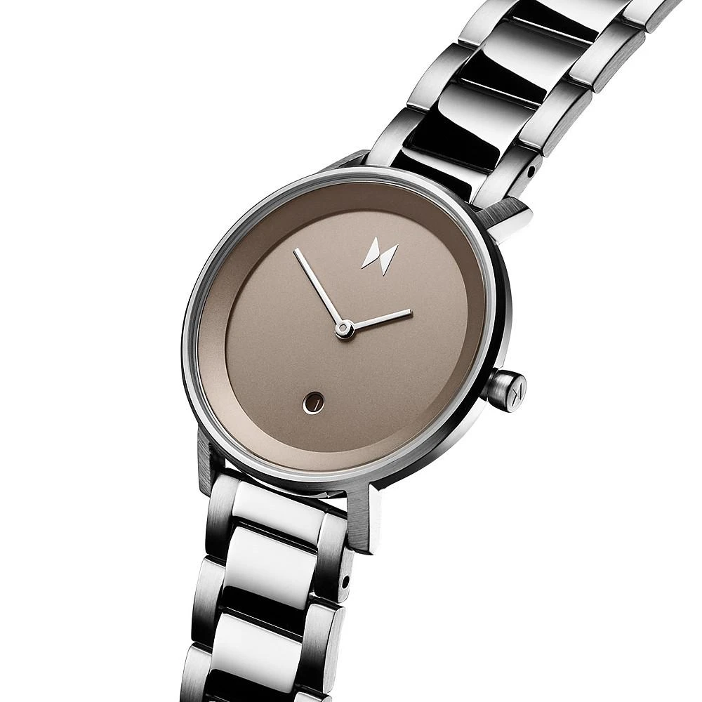 商品MVMT|Signature II Cloud Silver Stainless Steel Bracelet Watch 34mm,价格¥784,第2张图片详细描述