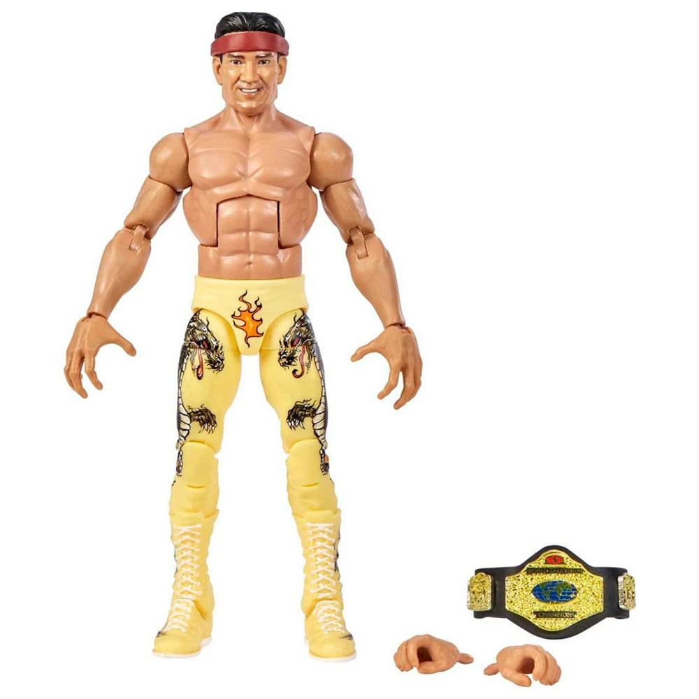 商品WWE|Ricky "The Dragon" Steamboat Elite Collection Action Figure,价格¥45,第5张图片详细描述