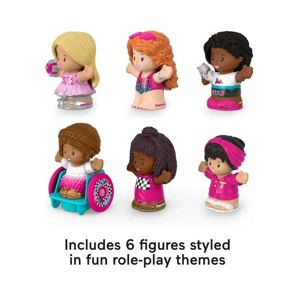 商品Fisher Price|Barbie Figure by Little People Set,价格¥96,第2张图片详细描述