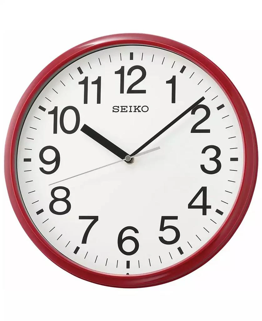 商品Seiko|Classic Red Office Clock,价格¥239,第1张图片