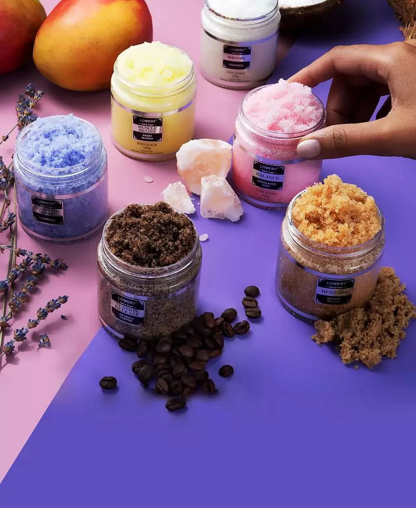 商品Lovery|Body Scrub Exfoliating Body Care Gift Set, 6 Piece,价格¥371,第4张图片详细描述