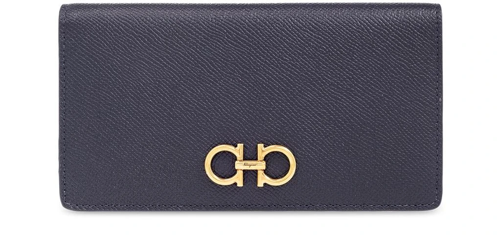 商品Salvatore Ferragamo|Leather card case with logo,价格¥3376,第1张图片