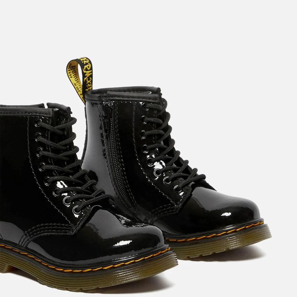 商品Dr. Martens|Dr. Martens Toddlers' 1460 T Patent Lamper Lace Up Boots - Black,价格¥345,第2张图片详细描述