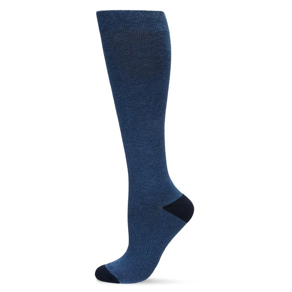 商品Memoi|Men's Solid Cotton Compression Socks,价格¥133,第2张图片详细描述