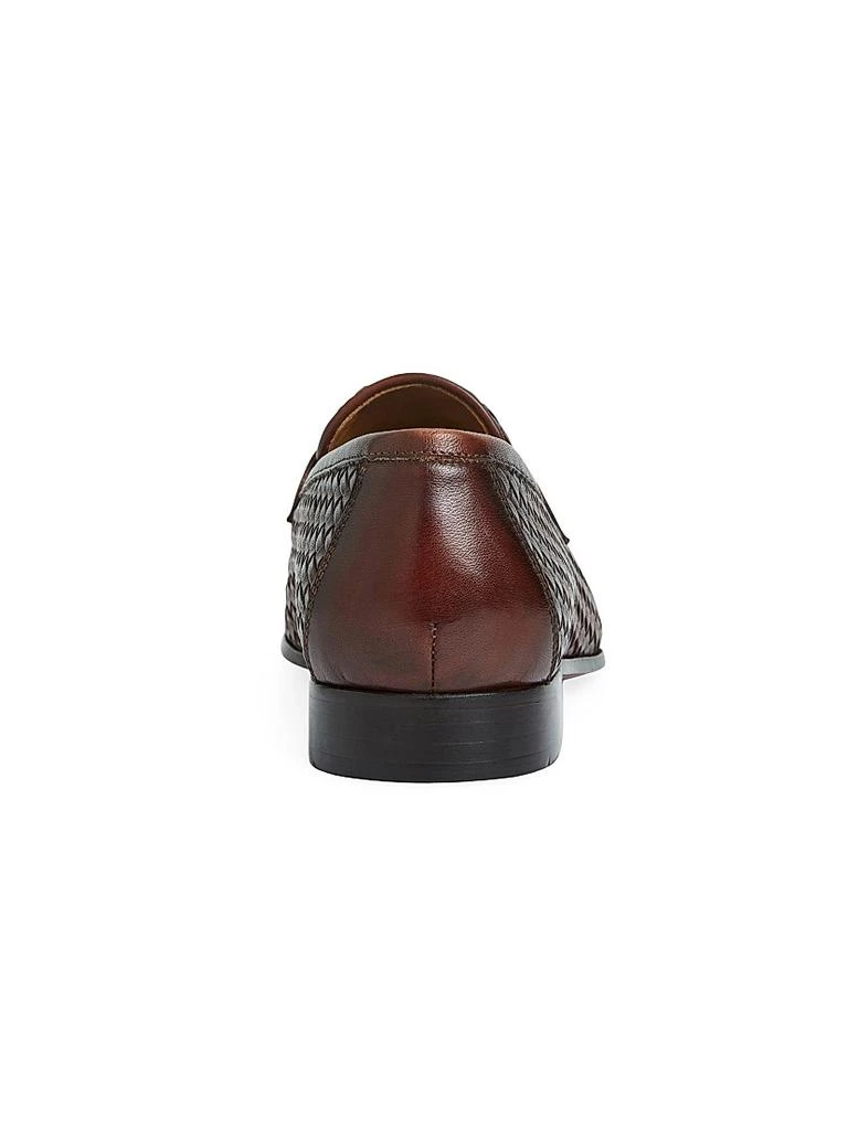 商品Bruno Magli|Manfredo Woven Leather Loafers,价格¥3133,第3张图片详细描述