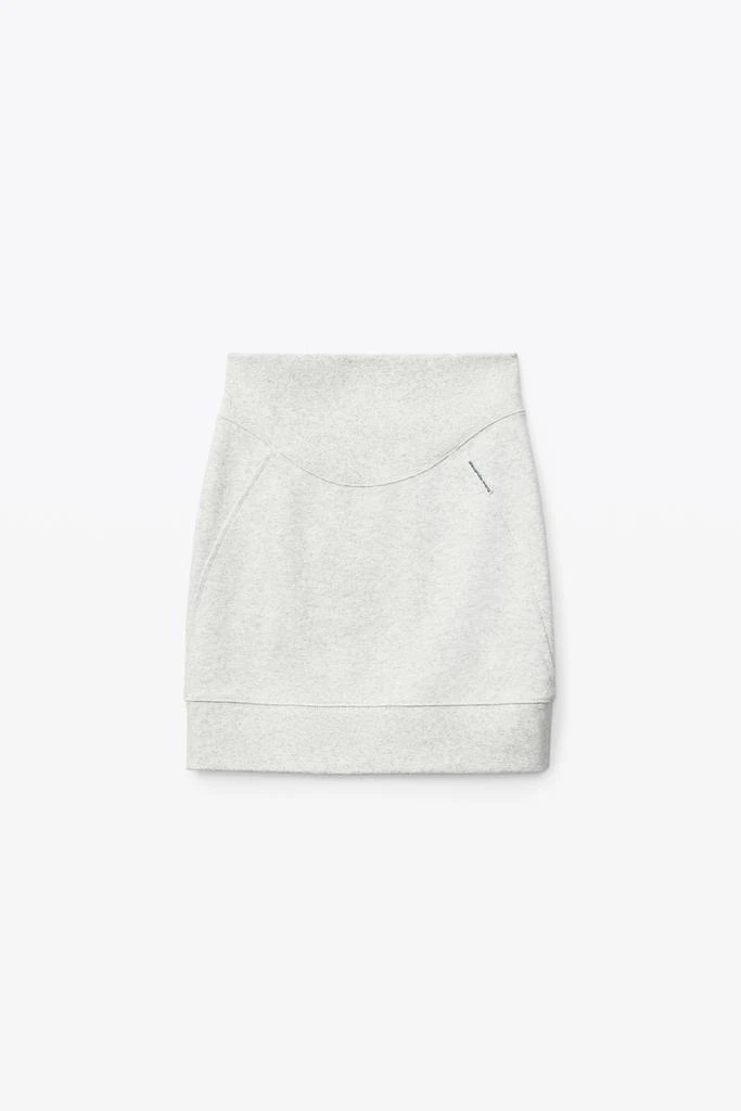 商品Alexander Wang|SCULPTED SKIRT IN JAPANESE JERSEY,价格¥946,第3张图片详细描述