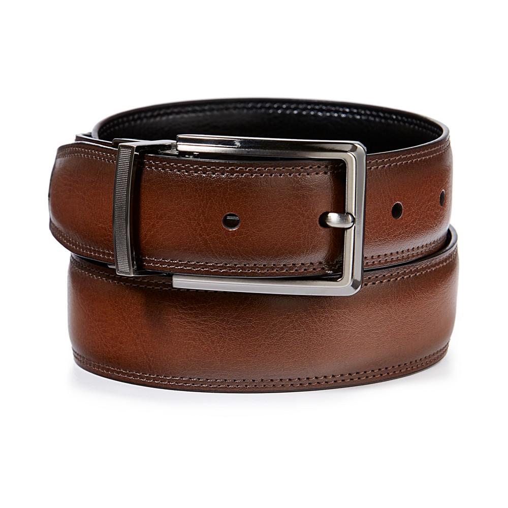 Men's Classic Reversible Leather Belt商品第1张图片规格展示
