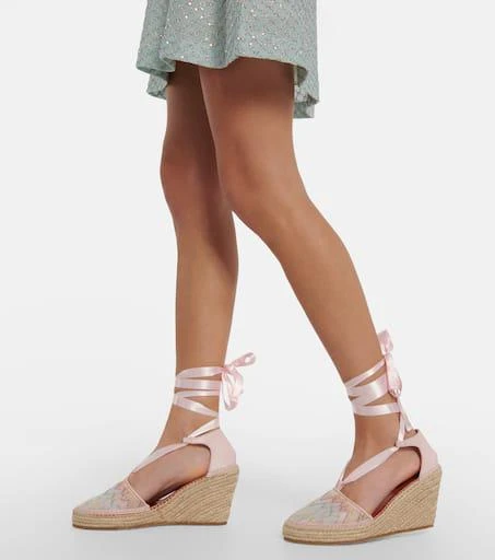 商品Missoni|Zig-zag wedge espadrilles,价格¥1636,第4张图片详细描述