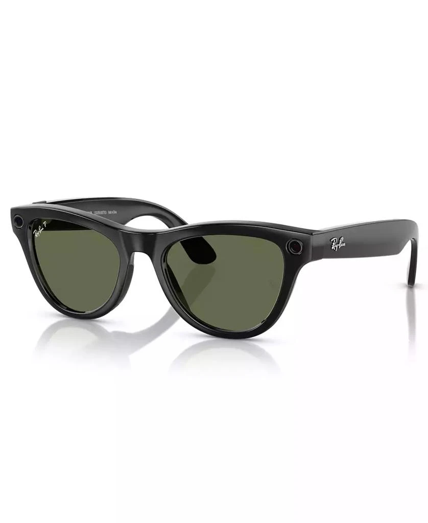 商品Ray-Ban|雷朋Meta Skyler智能太阳镜 猫眼中性款 拍照录像听歌,价格¥2513,第1张图片