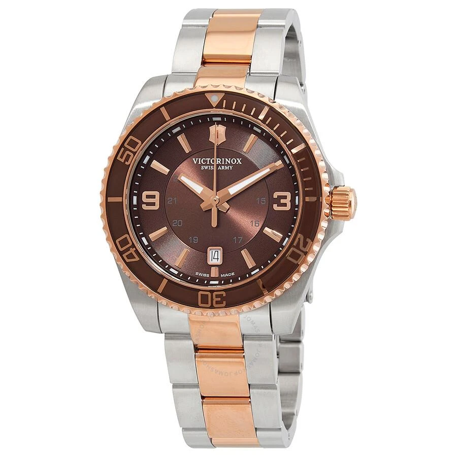 商品Victorinox|Maverick Quartz Brown Dial Men's Watch 241951,价格¥2952,第1张图片