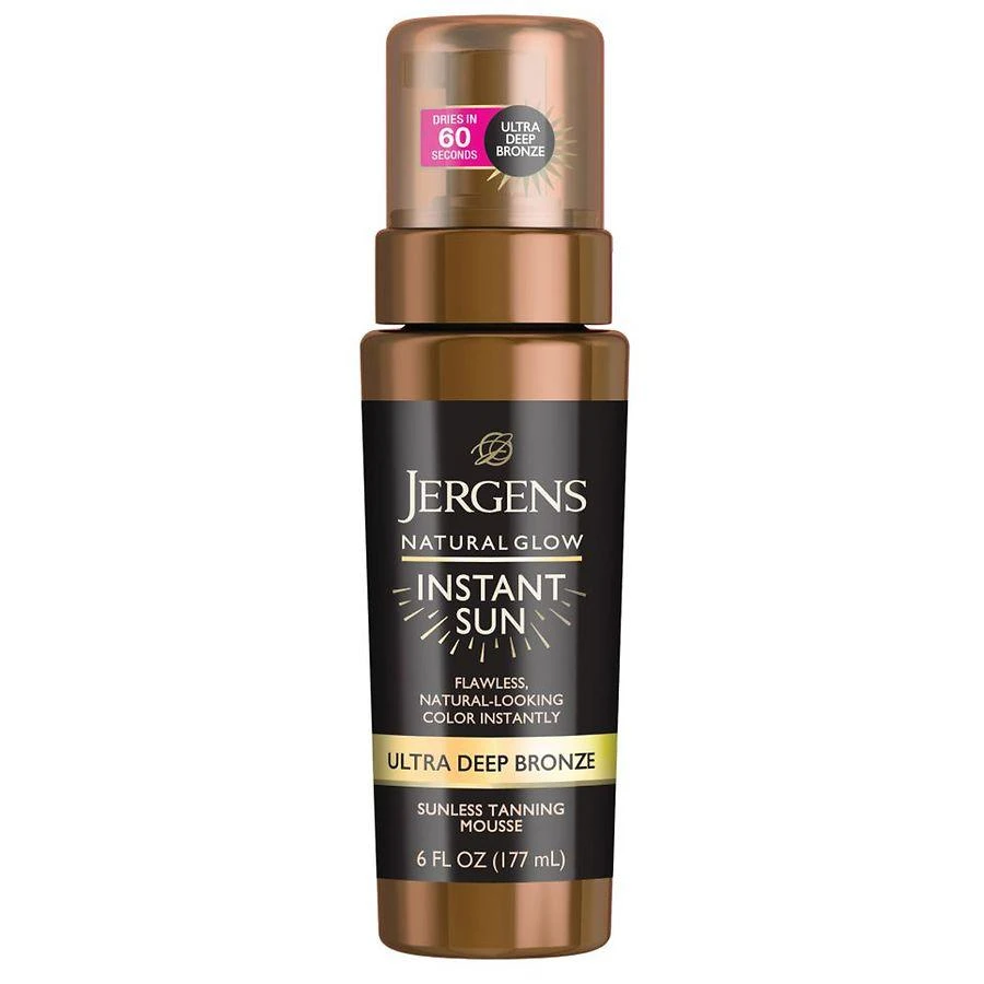 商品Jergens Natural Glow|Instant Sun Sunless Tanning Mousse Tropical,价格¥100,第1张图片