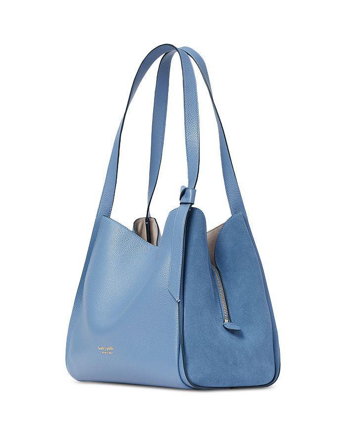 商品Kate Spade|Knott Large Leather Shoulder Bag,价格¥1226,第6张图片详细描述