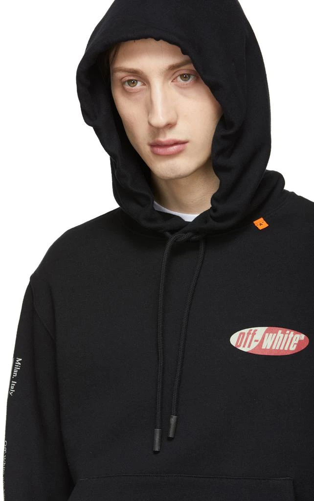 商品Off-White|Black & Red Diag Logo Hoodie,价格¥2733,第4张图片详细描述