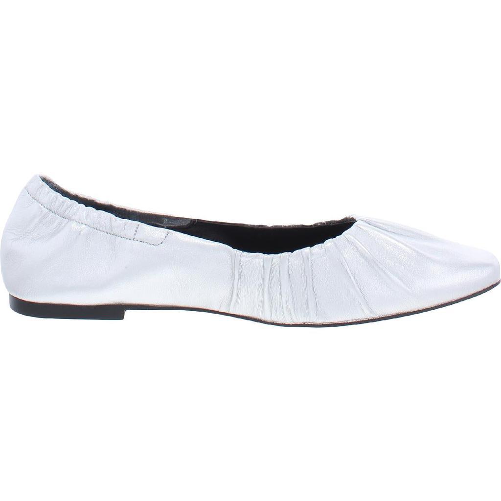 商品Marc Fisher|Marc Fisher LTD Womens Ophia Leather Slip-On Ballet Flats,价格¥113,第4张图片详细描述