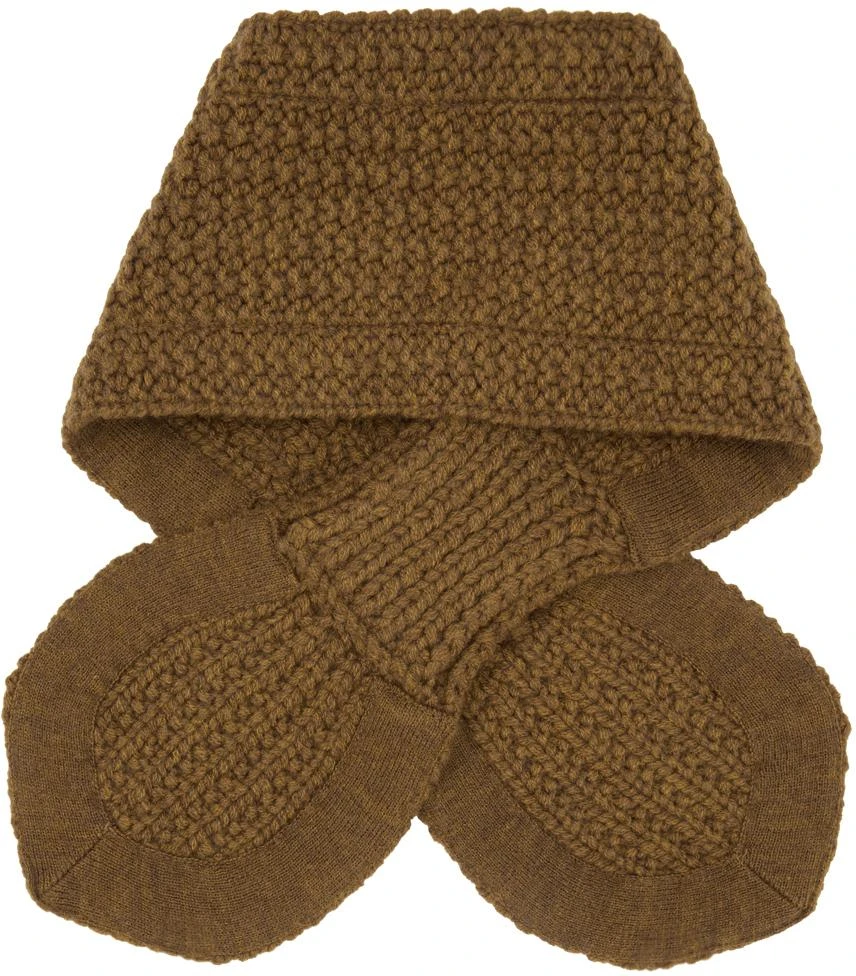 商品YMC YOU MUST CREATE|Brown Slot Scarf,价格¥349,第2张图片详细描述