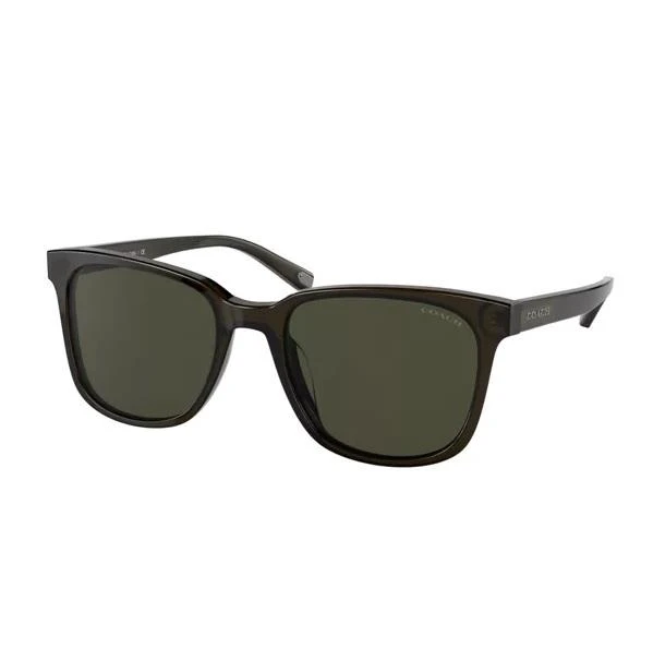 商品Coach|Coach Green Square Mens Sunglasses HC8313U 520382 54,价格¥370,第1张图片