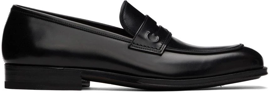 商品Salvatore Ferragamo|黑色 Ness 乐福鞋,价格¥4403,第1张图片