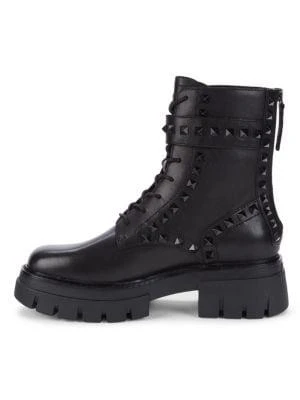 商品Ash|Lucas Studded Leather Combat Boots,价格¥667,第4张图片详细描述