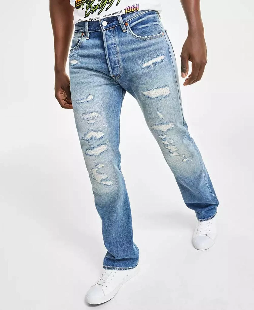 商品Levi's|Men's 501® Originals Straight-Leg Jeans,价格¥401,第1张图片