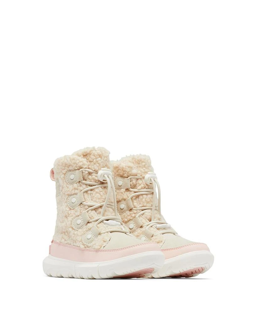 商品SOREL|Unisex Youth Sorel Explorer™ Cozy Boots - Little Kid, Big Kid,价格¥776,第1张图片