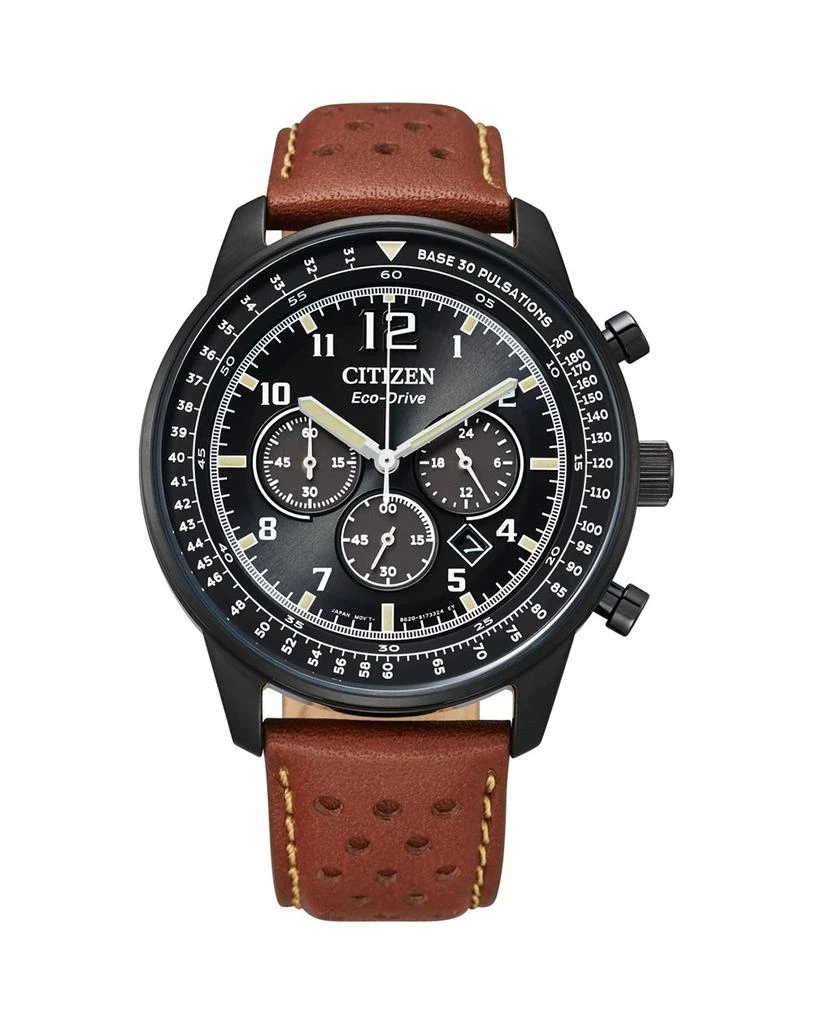 商品Citizen|Chronograph Eco-Drive Black Dial Men's Watch CA4505-12E,价格¥1350,第1张图片