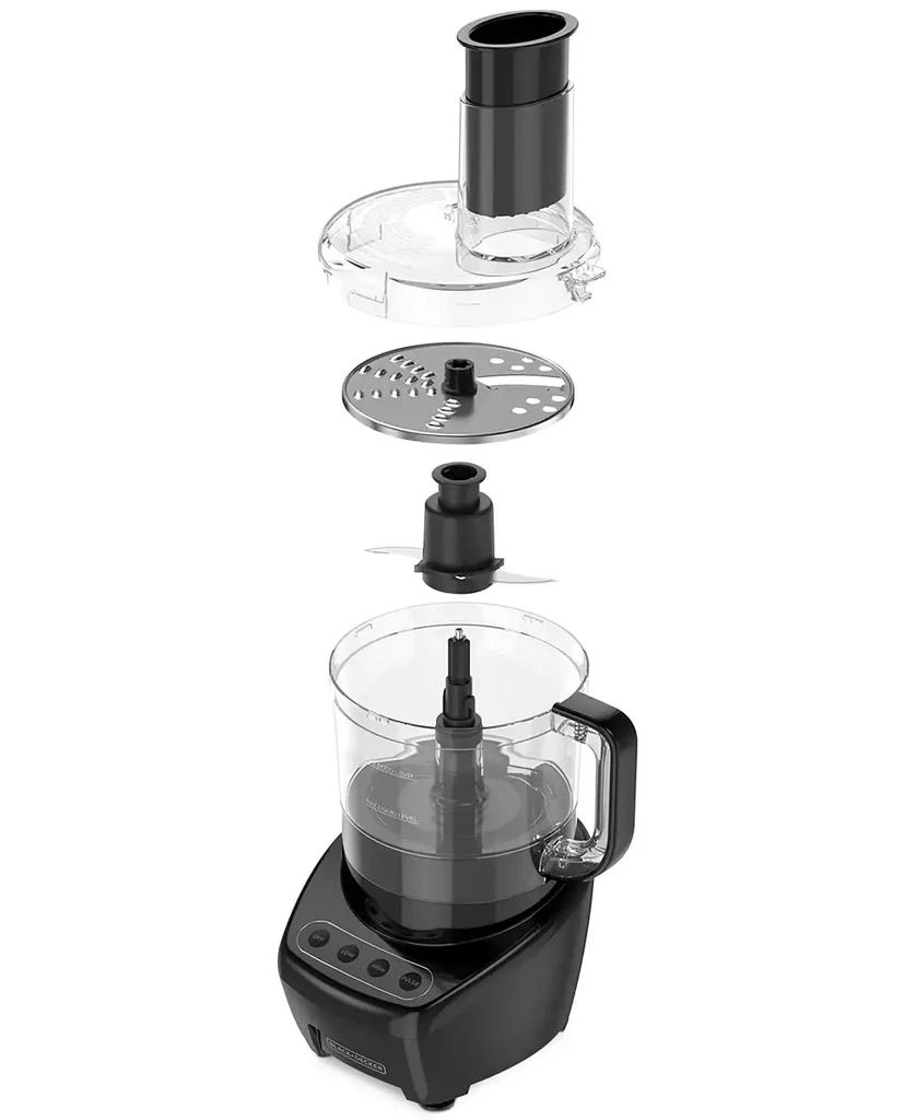 商品Black & Decker|Top Shelf Quiet Technology 8-Cup Food Processor,价格¥294,第2张图片详细描述