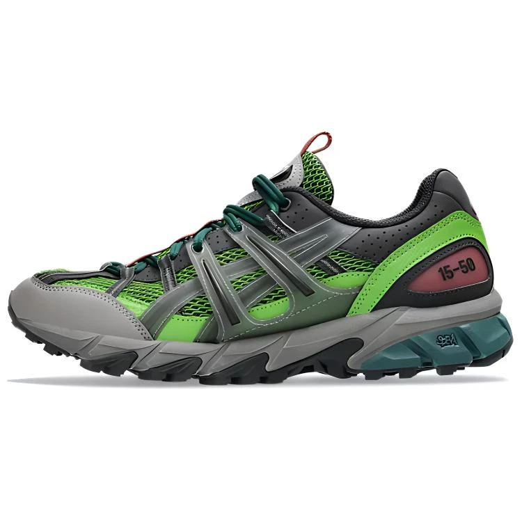 商品[国内直发] Asics|Gel-Sonoma 15-50 时尚舒适 防滑耐磨透气 低帮 户外功能鞋 男女同款 绿灰,价格¥1191,第1张图片