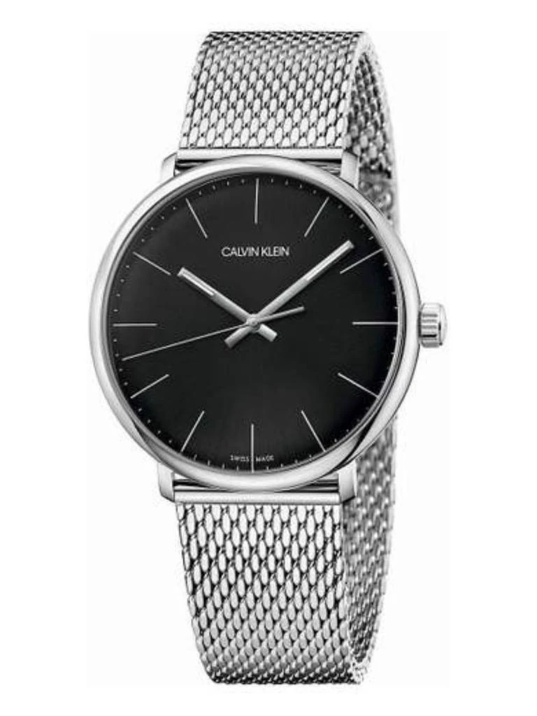 商品Calvin Klein|Mens Watch, K8M21121, Calvin Klein, High Noon Collection, New 2018, Quartz Movement, Only Time, 40 mm Steel Case Material, Milan Mesh Steel Stop, Black Dial, 3atm Waterproofing Steel, Cash Diameter 40 mm,,价格¥2083,第1张图片
