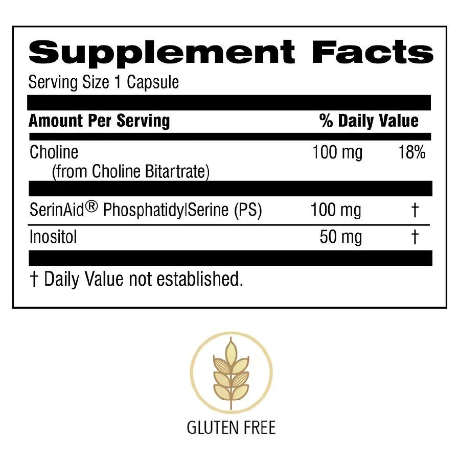 商品Botanic Choice|Phosphatidyl Serine Plus,价格¥252,第3张图片详细描述