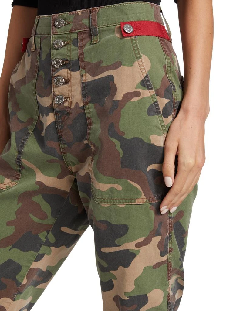 商品VERONICA BEARD|Arya Camo Straight-Leg Pants,价格¥950,第4张图片详细描述