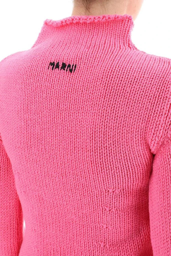 商品Marni|Marni Ribbed-Knit Long-Sleeved Jumper,价格¥2726,第4张图片详细描述