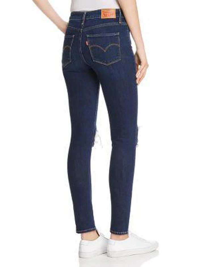 商品Levi's|女士高腰紧身牛仔裤 721 High Rise Skinny Jeans in Rough Day,价格¥437,第2张图片详细描述
