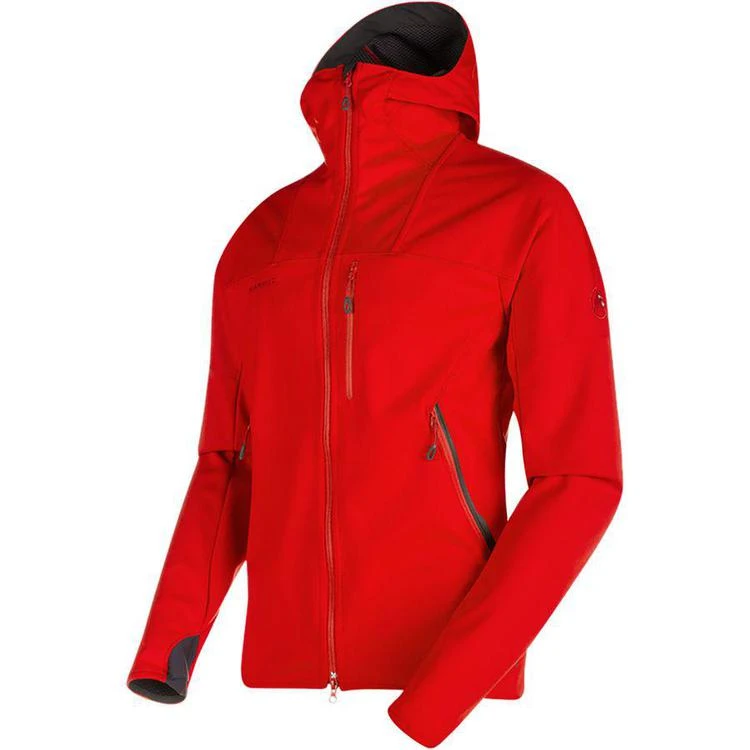 商品Mammut|Ultimate Hooded Softshell Jacket - Men's 男士外套,价格¥2083,第3张图片详细描述