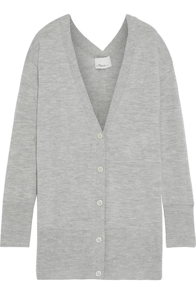 商品3.1 Phillip Lim|Mélange cashmere-blend cardigan,价格¥1687,第1张图片