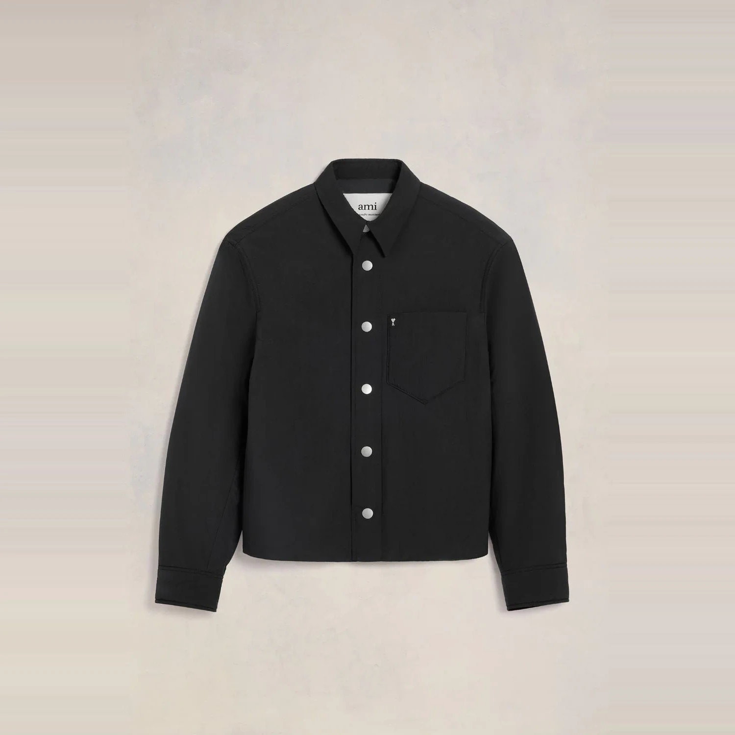 商品AMI|【预售】 AMI PARIS 25春夏 男士 长袖衬衫 Surchemise Ami de Coeur Ouatinée HJK237.PA0009001 ,价格¥4993,第1张图片