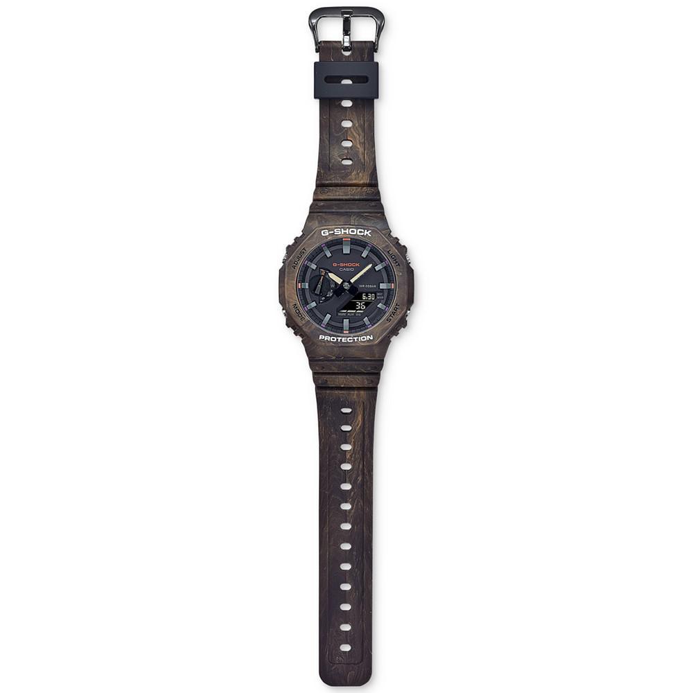 商品G-Shock|Men's Analog Digital Brown Resin Strap Watch 45mm,价格¥885,第5张图片详细描述