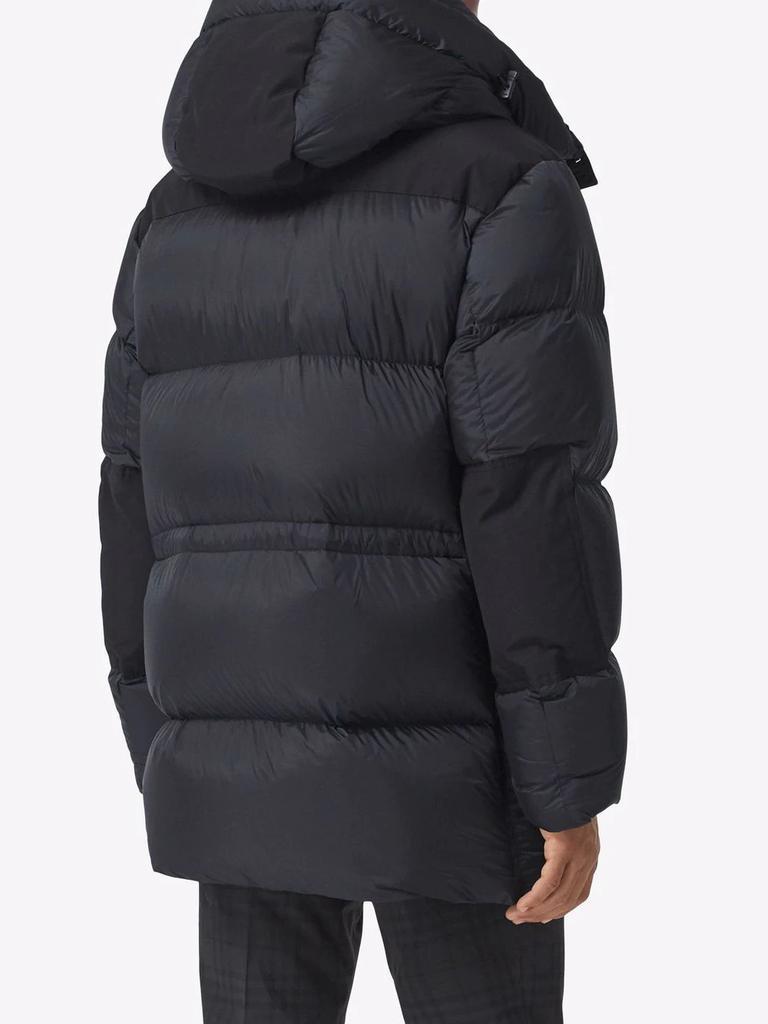 商品Burberry|BURBERRY logo appliqué nylon puffer coat,价格¥12484,第5张图片详细描述