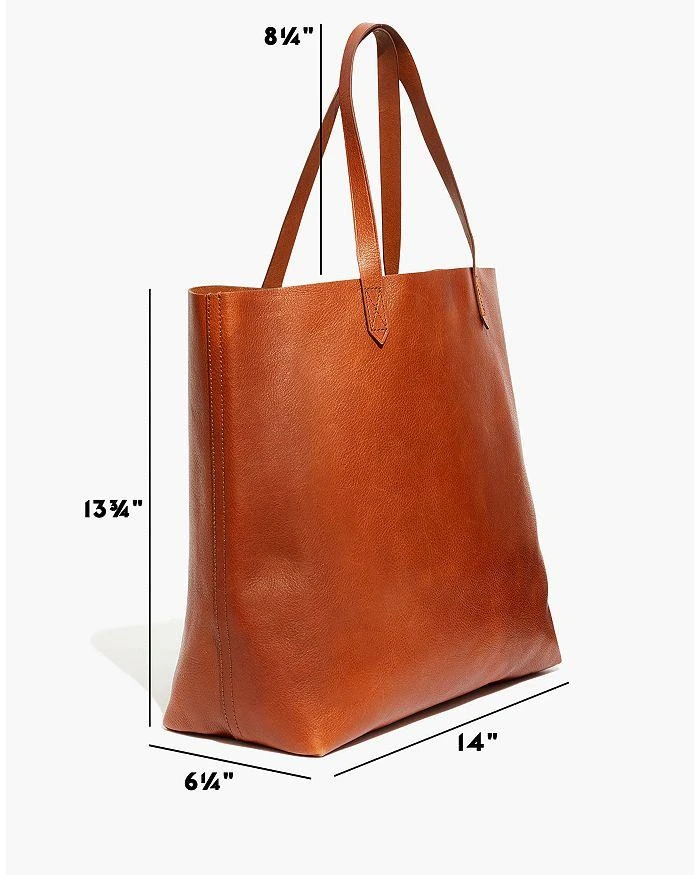 商品Madewell|The Transport Large Leather Tote,价格¥1314,第4张图片详细描述