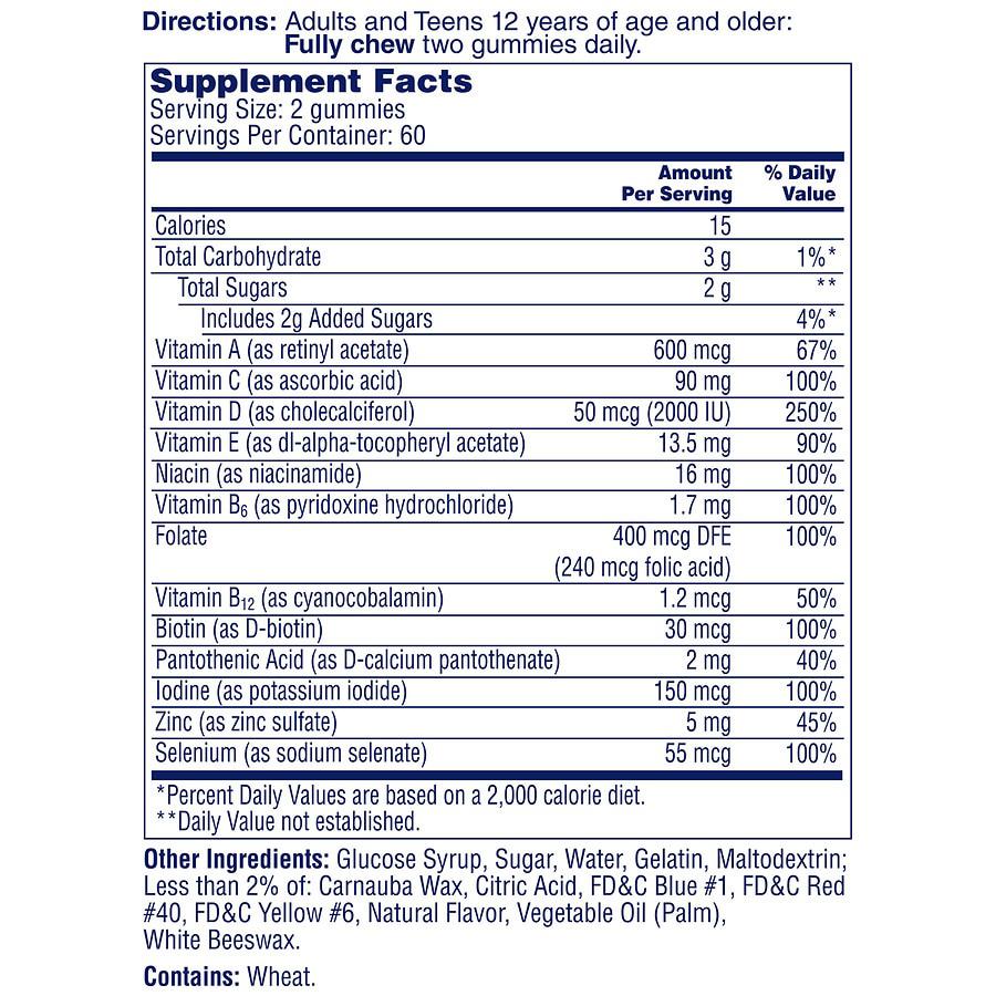 Teens MultiPlus Immunity Multivitamin Fruit商品第4张图片规格展示