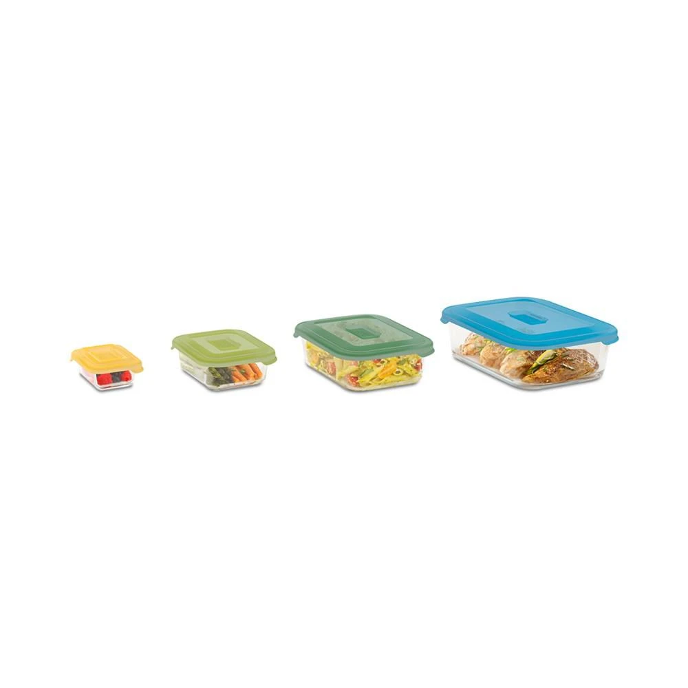 商品Joseph Joseph|8-Pc. Nesting Glass Container Set,价格¥308,第2张图片详细描述