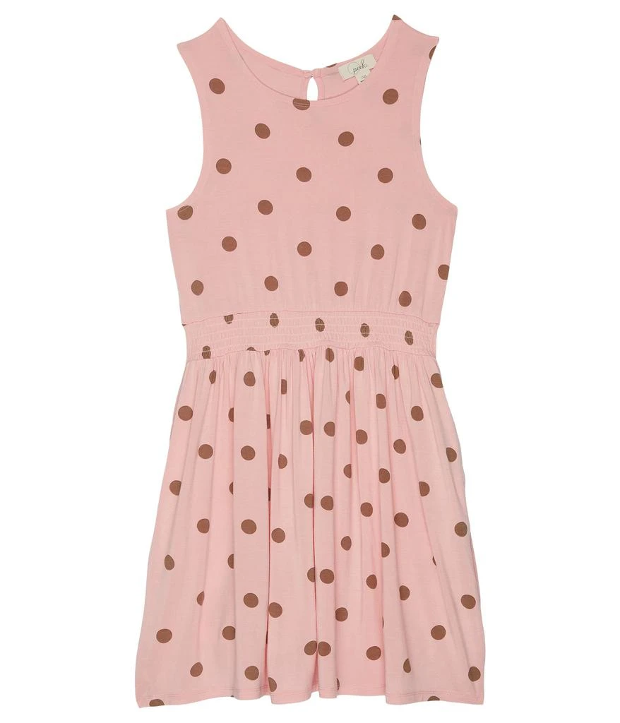 商品PEEK|Dot Knit Dress with Elastic Waist (Toddler/Little Kids/Big Kids),价格¥100,第1张图片