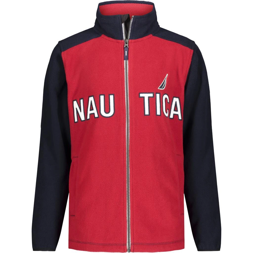 商品Nautica|Nautica Toddler Boys' Colorblock Nautex Fleece Jacket (2T-4T),价格¥121,第1张图片