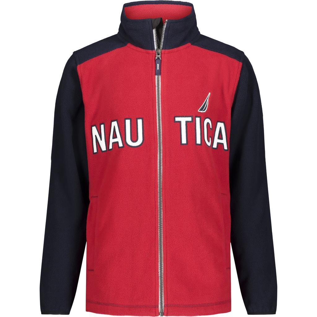 商品Nautica|Nautica Toddler Boys' Colorblock Nautex Fleece Jacket (2T-4T),价格¥111,第1张图片