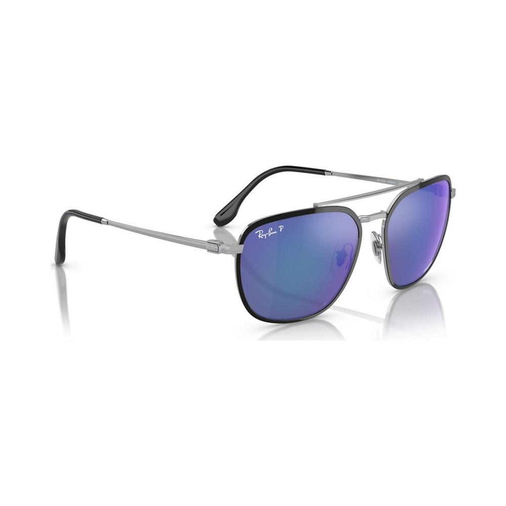 商品Ray-Ban|Men's Polarized Sunglasses, RB3708 Chromance,价格¥1911,第4张图片详细描述