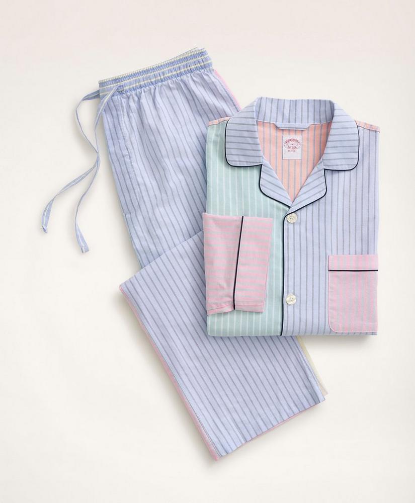 Cotton Fun Stripe Pajamas商品第7张图片规格展示